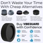 VIBEGUARD Anti Vibration Pads for Washers - 4 Pack