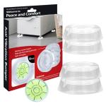 Washing Machine Anti-Vibration Pads with Leveling Tool