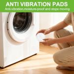 Washing Machine Anti-Vibration Pads with Leveling Tool