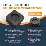 Set of 4 Anti Vibration Pads for Washers & Dryers