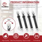 Whirlpool Washer Shock Absorber Set of 4