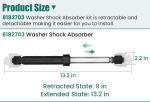 Whirlpool Washer Shock Absorber WP8182703 Replacement