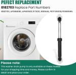 Whirlpool Washer Shock Absorber WP8182703 Replacement