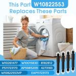 Washer Shock Absorber 4-Pack for Whirlpool, Maytag