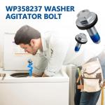 WISINY WP358237 Washer Agitator Bolt Replacement