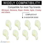 Washer Agitator Dogs Pack for Whirlpool & Kenmore