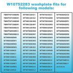 Washplate with Center Cover for Whirlpool Washers