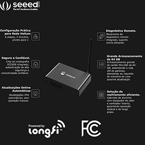 SenseCAP M1 LoRaWAN Indoor Gateway Helium Crypto Miner - US915 from SenseCAP
