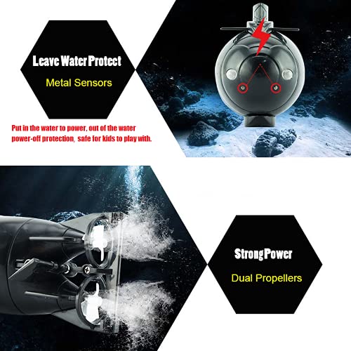 Fast Waterproof Mini Remote Control Submarine for Kids