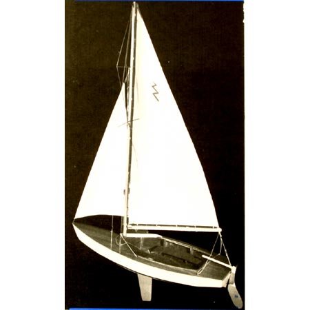 Lightning Sailboat Model Kit by Dumas Products