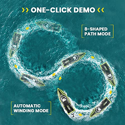 DEERC Remote Control Boat for Pools and Lakes