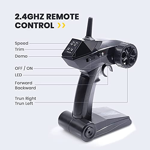 DEERC Remote Control Boat for Pools and Lakes