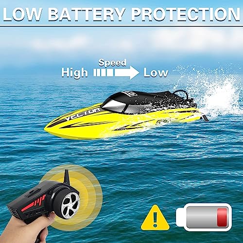 High-Speed Remote Control RC Boat 37MPH
