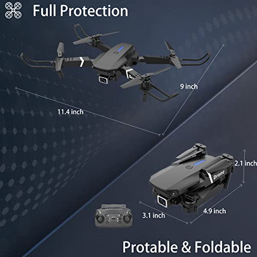 MOCVOO Foldable Drone with 1080P Camera