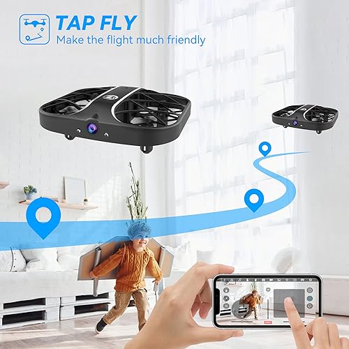 Eluhito Mini Drone for Kids with HD Camera