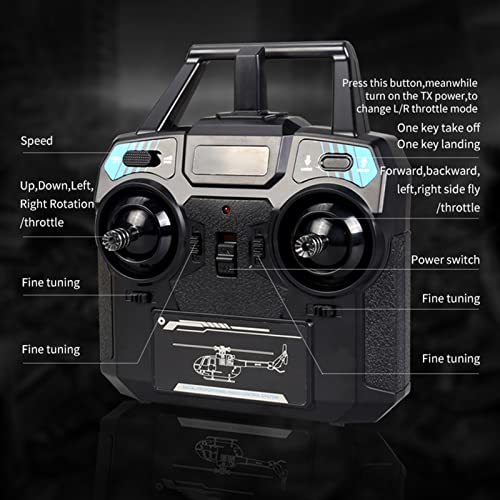 GoolRC Remote Control Helicopter with 3 Batteries