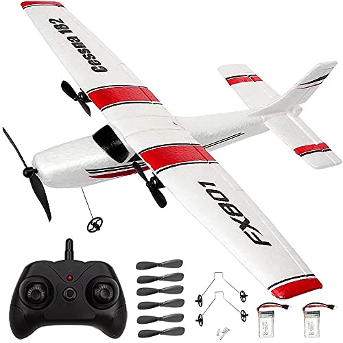 Remote Control Cessna 182 Airplane with Batteries