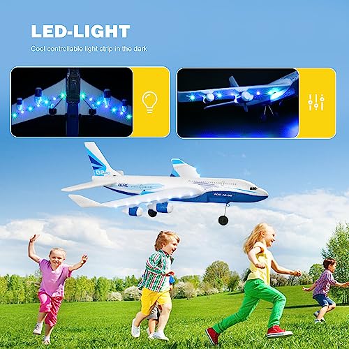4DRC G2 Remote Control Airplane with 3 Batteries