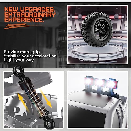 BEZGAR TC141 Waterproof 1:14 RC Monster Truck