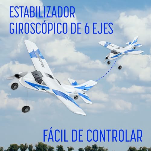 Top Race 3-Channel Remote Control Airplane