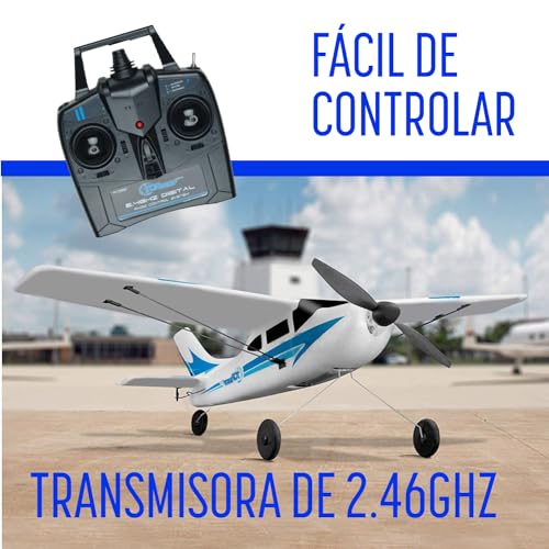 Top Race 3-Channel Remote Control Airplane