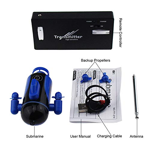 Tipmant Mini RC Submarine Toy for Kids