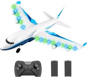 4DRC G2 Remote Control Airplane with 3 Batteries