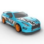 Speedy RC Drift Car with LED Lights and Accessories