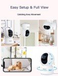 5G Indoor Pet Camera with Night Vision & Two-Way Talk