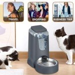 Automatic Pet Water Dispenser with Stainless Steel Bowl