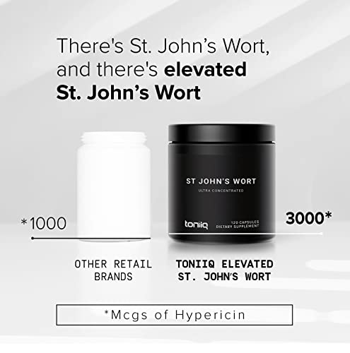 High Strength St. John's Wort Capsules 1000mg