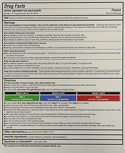 TDS Nicotine Replacement Patch 21mg - 14 Patches