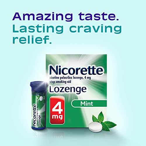 Nicorette Mint Nicotine Lozenges, 4 Mg, 144 Count