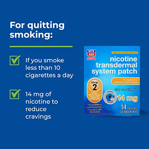 Rite Aid Nicotine Patch Step 2 - 14mg