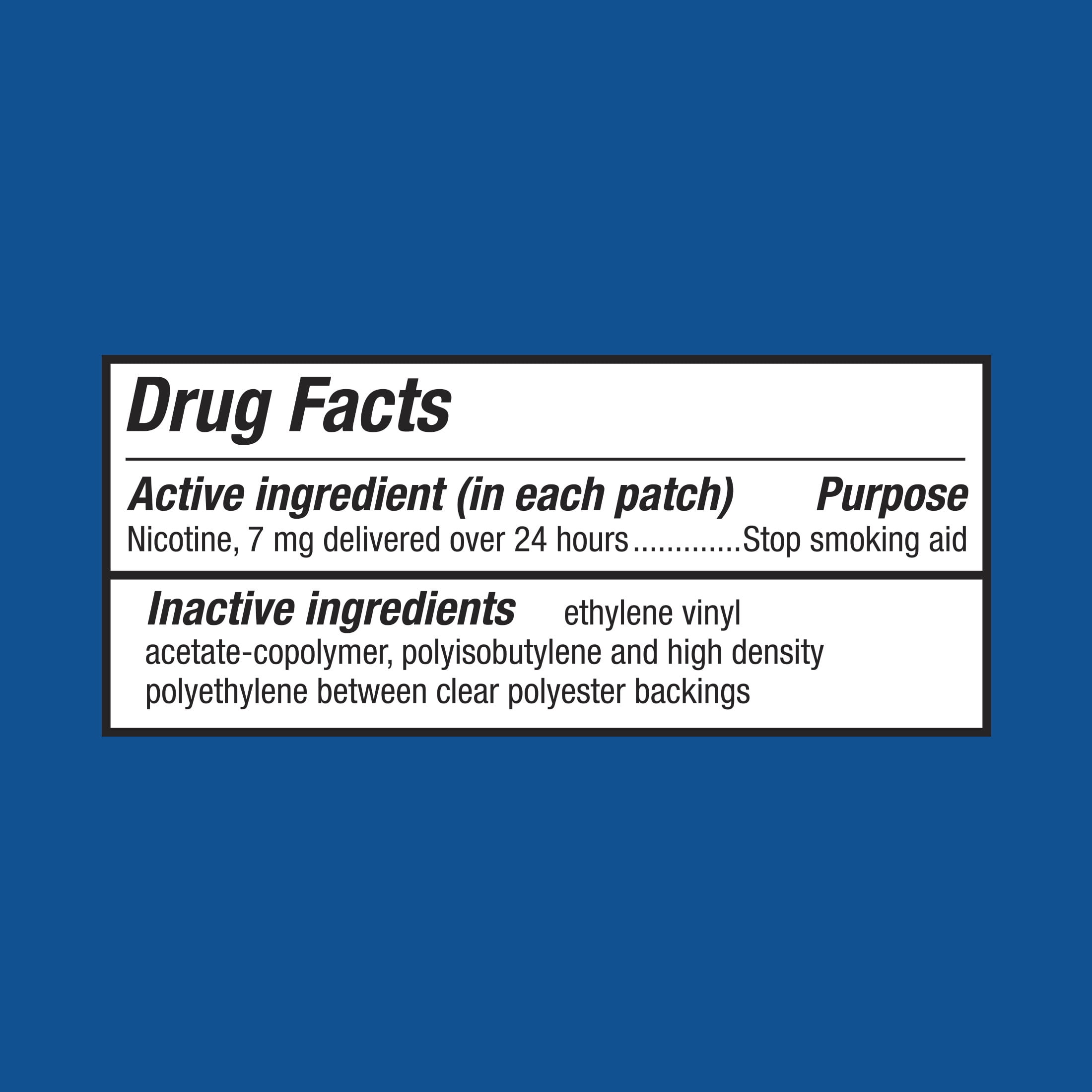 Equate Nicotine Patch Step 3, 7 mg, 14 Count