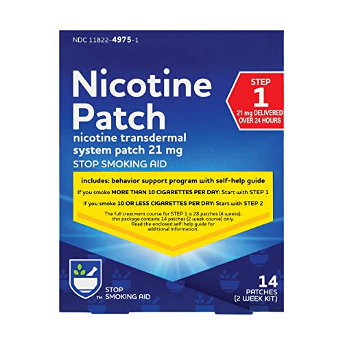 Nicotine Patches Step 1, 21 mg, 14 Count
