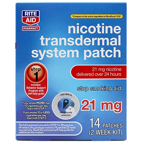 Nicotine Patches Step 1, 21 mg, 14 Count