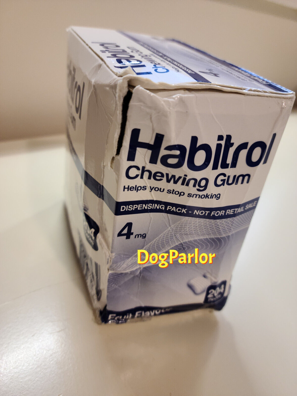 Habitrol Nicotine Gum 4mg Fruit Bulk Pack