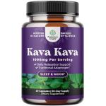 Kava Kava Root Extract 1000mg - Mood Support Capsules
