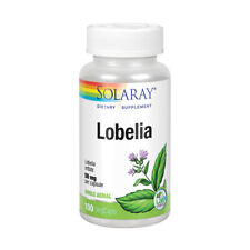 Solaray Lobelia Aerial 50mg VegCaps – Non-GMO Vegan