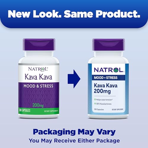 Natrol Kava Kava 200mg Capsules for Relaxation