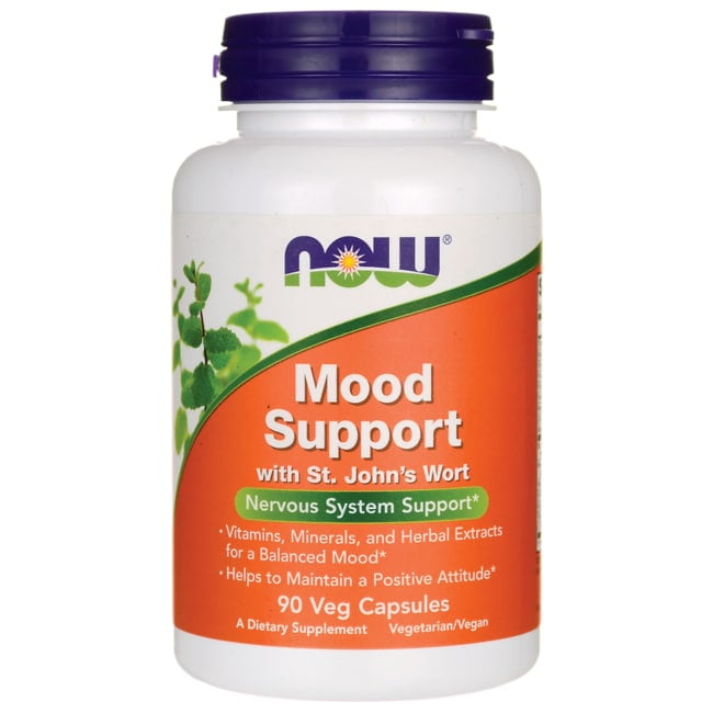 Now Foods Mood Support with St. John's Wort Capsules