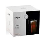 JoyJolt Grant 19oz Beer Pint Glass Set of 4