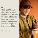 BERO Noon Wheat Non-Alcoholic Craft Beer 12-Pack