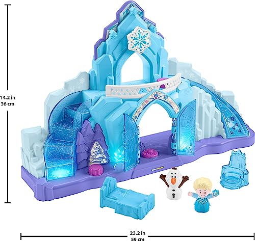 Disney Frozen Little People Elsa's Ice Palace Playset