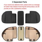 Black Panther Luxury Leather Rear Seat Cover