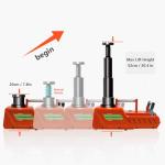 15 Ton Electric Hydraulic Car Jack - Orange