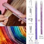 18-Color Hair Tinsel Kit for Fun Hair Styles