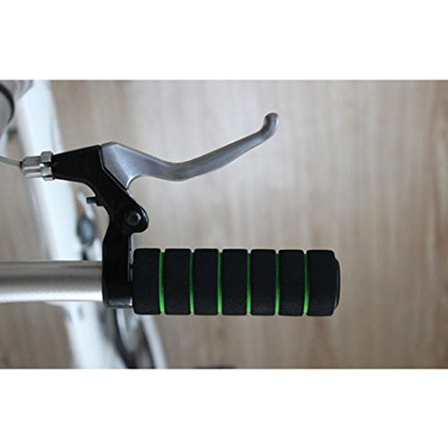 Christmas Hot Sale!!!Kacowpper Bike Handlebar Grips 1pair Racing Bicycle Motorcycle Handle Bar Foam Sponge Grip Cover Non-Slip Handle Grip
