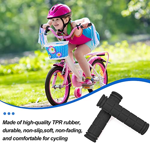 Coolrunner Bike Handlebar Grips, Bicycle Grips for Kids Girls Boys, Non-Slip Rubber Mushroom Grips for Scooter Cruiser Seadoo Tricycle Wheel Chair Mountain Road Urban Foldable Bike MTB BMX